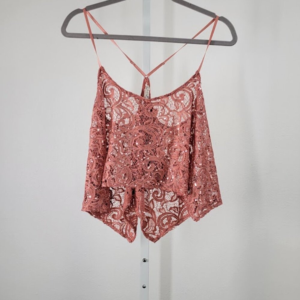 FREE PEOPLE best idea cami top Sz S  NEW - Picture 6 of 8